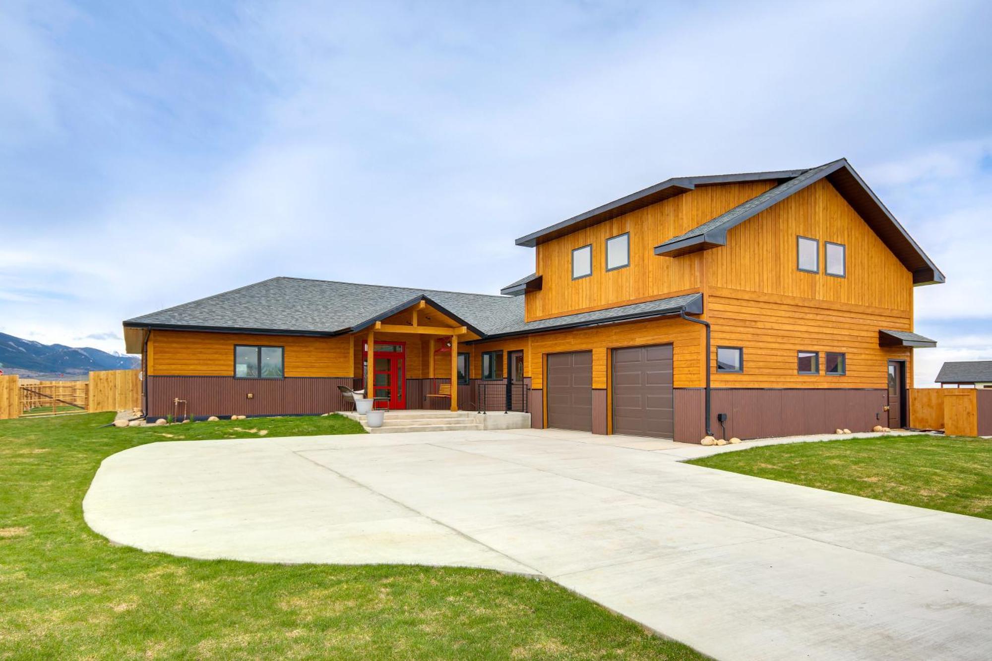 Red Lodge Home With Outdoor Kitchen And Fire Table! Exterior photo